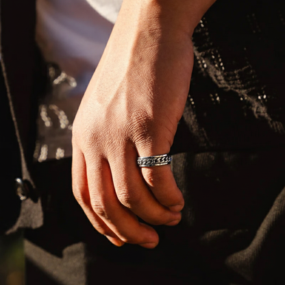 Calm - Anti-Anxiety Chain Ring