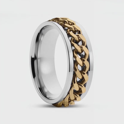 Calm - Anti-Anxiety Chain Ring